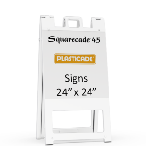 Squarecade 45 sign